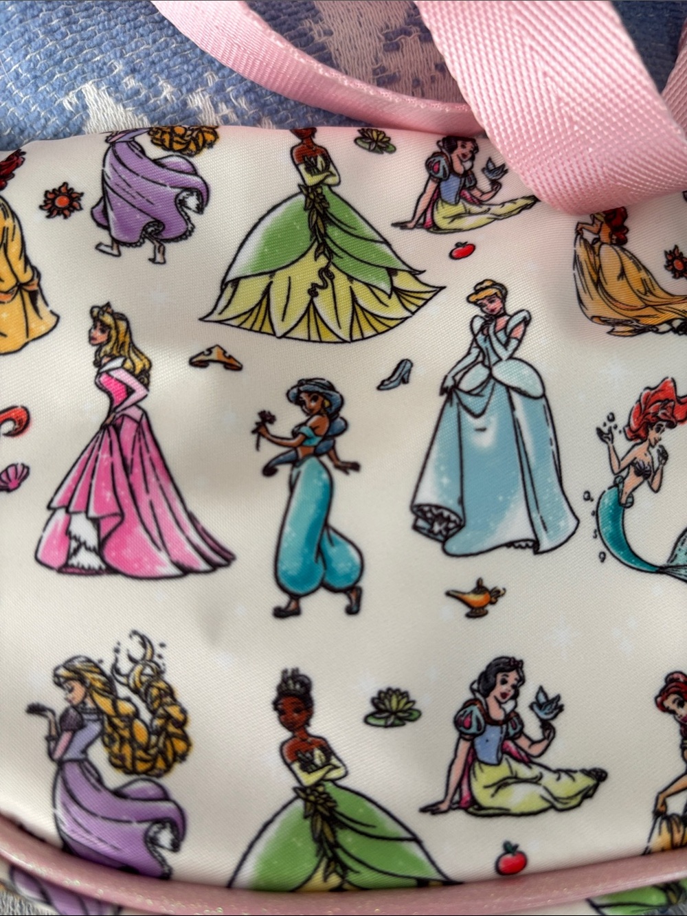 Disney Princess Pink Strap Crossbody Bag - Picture 4 of 6